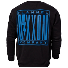 Dixxon Charged  Blue/Black Crewneck Jumper