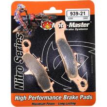 Moto-Master Kawasaki KX80-100 97-25 Suzuki RM85 05-25 Nitro Series Front Brake Pads