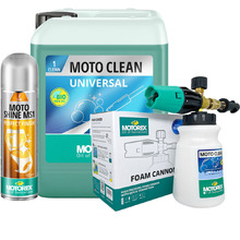 Motorex 5L Moto Clean & Shine Combo