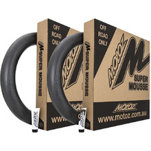 Motoz 70/100-17 Front & 90/100-14 Rear Super Mousse Tube Set