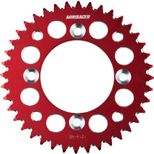 MiniRacer Honda CRF110 Elite Series Red Rear Sprocket