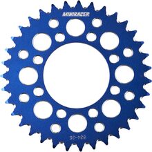MiniRacer Yamaha TTR110 Elite Series Blue Rear Sprocket