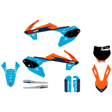 Ninetwo Decals KTM 65SX 16-21 Blue Orange w/ Black BGS Graphics Kit