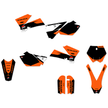 Ninetwo Decals KTM 85SX 03-12 Black Orange w/ Black BGS Graphics Kit