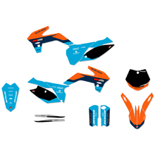 Ninetwo Decals KTM 85SX 13-14 Blue Orange w/ Black BGS Graphics Kit