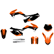 Ninetwo Decals KTM 85SX 15-17 Black Orange w/ Black BGS Graphics Kit