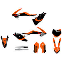 Ninetwo Decals KTM 85SX 18-24 Black Orange w/ Black BGS Graphics Kit