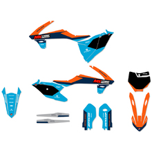 Ninetwo Decals KTM 85SX 18-24 Blue Orange w/ Black BGS Graphics Kit