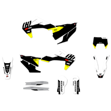 Ninetwo Decals Husqvarna FE/TE 125-450 20-21 Black Yellow w/ Black BGS Graphics Kit