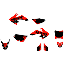 Ninetwo Decals Honda CRF50F 13-27 Red Black w/ Black BGS Graphics Kit
