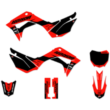 Ninetwo Decals Honda CRF110 19-27 Red Black w/ Black BGS Graphics Kit