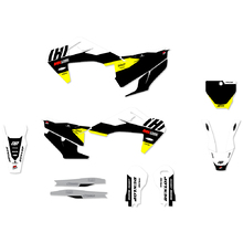 Ninetwo Decals Husqvarna FC/TC 125-450 19-21 Black Yellow w/ Black BGS Graphics Kit