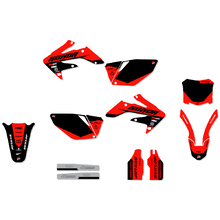 Ninetwo Decals Honda CRF250R 08-09 Red Black w/ Black BGS Graphics Kit