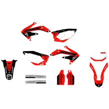 Ninetwo Decals Honda CRF450X 05-17 Red Black w/ White BGS Graphics Kit
