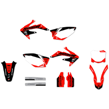 Ninetwo Decals Honda CRF450R 2008 Red Black w/ White BGS Graphics Kit