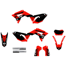Ninetwo Decals Honda CRF450L/RL 19-25 Red Black w/ Black BGS Graphics Kit