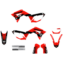 Ninetwo Decals Honda CRF450L/RL 19-25 Red Black w/ White BGS Graphics Kit