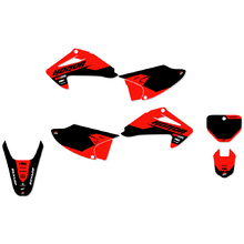Ninetwo Decals Honda CRF150F 03-07 Red Black w/ Black BGS Graphics Kit
