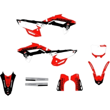 Ninetwo Decals Honda CRF450R 21-24 Red Black w/ White BGS Graphics Kit