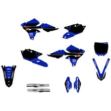 Ninetwo Decals Yamaha YZ250F 14-18 450F 14-17 Blue Black w/ Black BGS Graphics Kit