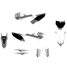 Ninetwo Decals Husqvarna FC/TC 125-450 14-15 White Grey w/ Black BGS Graphics Kit