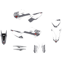 Ninetwo Decals Husqvarna FC/TC 125-450 14-15 White Grey w/ White BGS Graphics Kit