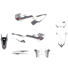 Ninetwo Decals Husqvarna FE/TE 125-450 14 White Grey w/ White BGS Graphics Kit