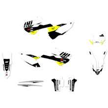 Ninetwo Decals Husqvarna FE/TE 125-450 14 Black Yellow w/ White BGS Graphics Kit