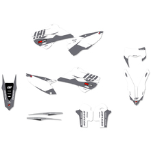Ninetwo Decals Husqvarna FE/TE 125-450 15 White Grey w/ White BGS Graphics Kit