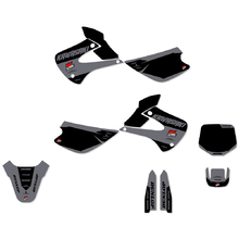 Ninetwo Decals Kawasaki KX85 98-13 Grey Black w/ Black BGS Graphics Kit
