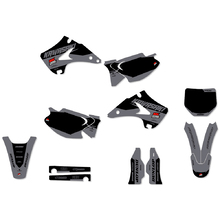 Ninetwo Decals Kawasaki KX125/250 03-07 Grey Black w/ Black BGS Graphics Kit