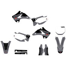 Ninetwo Decals Kawasaki KX125/250 03-07 Grey Black w/ White BGS Graphics Kit