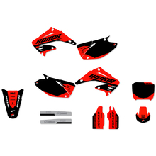 Ninetwo Decals Honda CR125-250 02-03 Red Black w/ Black BGS Graphics Kit