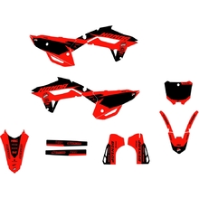Ninetwo Decals Honda CRF450R 21-24 Red Black w/ Black BGS Graphics Kit