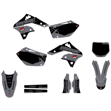 Ninetwo Decals Kawasaki KX250F 06-08 Grey Black w/ Black BGS Graphics Kit
