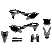 Ninetwo Decals Kawasaki KX250F 17-20 Grey Black w/ Black BGS Graphics Kit