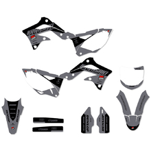 Ninetwo Decals Kawasaki KX450F 2012 Grey Black w/ White BGS Graphics Kit