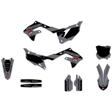 Ninetwo Decals Kawasaki KX450F 19-23 Grey Black w/ Black BGS Graphics Kit