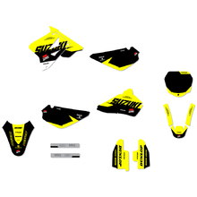 Ninetwo Decals Suzuki RM85 00-25 Yellow Black w/ Black BGS Graphics Kit