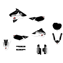 Ninetwo Decals Suzuki RM85 00-25 White Black w/ Black BGS Graphics Kit