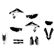 Ninetwo Decals Suzuki RMX450 10-20 White Black w/ Black BGS Graphics Kit