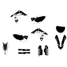 Ninetwo Decals Suzuki RMZ250 10-18 White Black w/ Black BGS Graphics Kit