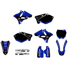 Ninetwo Decals Yamaha YZ125-250 06-07 Blue Black w/ Black BGS Graphics Kit