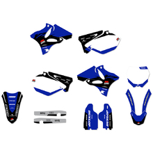 Ninetwo Decals Yamaha YZ125-250 06-07 Blue Black w/ White BGS Graphics Kit
