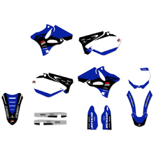 Ninetwo Decals Yamaha YZ125-250 08-14 Blue Black w/ White BGS Graphics Kit