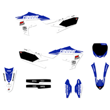 Ninetwo Decals Yamaha YZ250F 19-23 450F 18-23 White Blue w/ Black BGS Graphics Kit