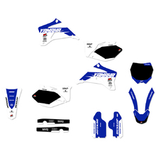 Ninetwo Decals Yamaha YZ250-450F 06-09 White Blue w/ Black BGS Graphics Kit