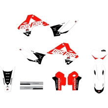 Ninetwo Decals Gas Gas EC125-300 10-11 Red Black w/ White BGS Graphics Kit