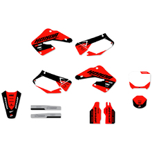 Ninetwo Decals Honda CR125-250 00-01 Red Black w/ White BGS Graphics Kit