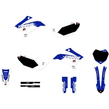 Ninetwo Decals Yamaha TTR125 08-20 White Blue w/ Black BGS Graphics Kit